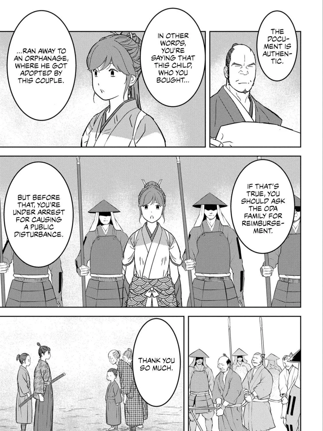 Sengoku Komachi Kuroutan: Noukou Giga Chapter 63 page 10 - 
