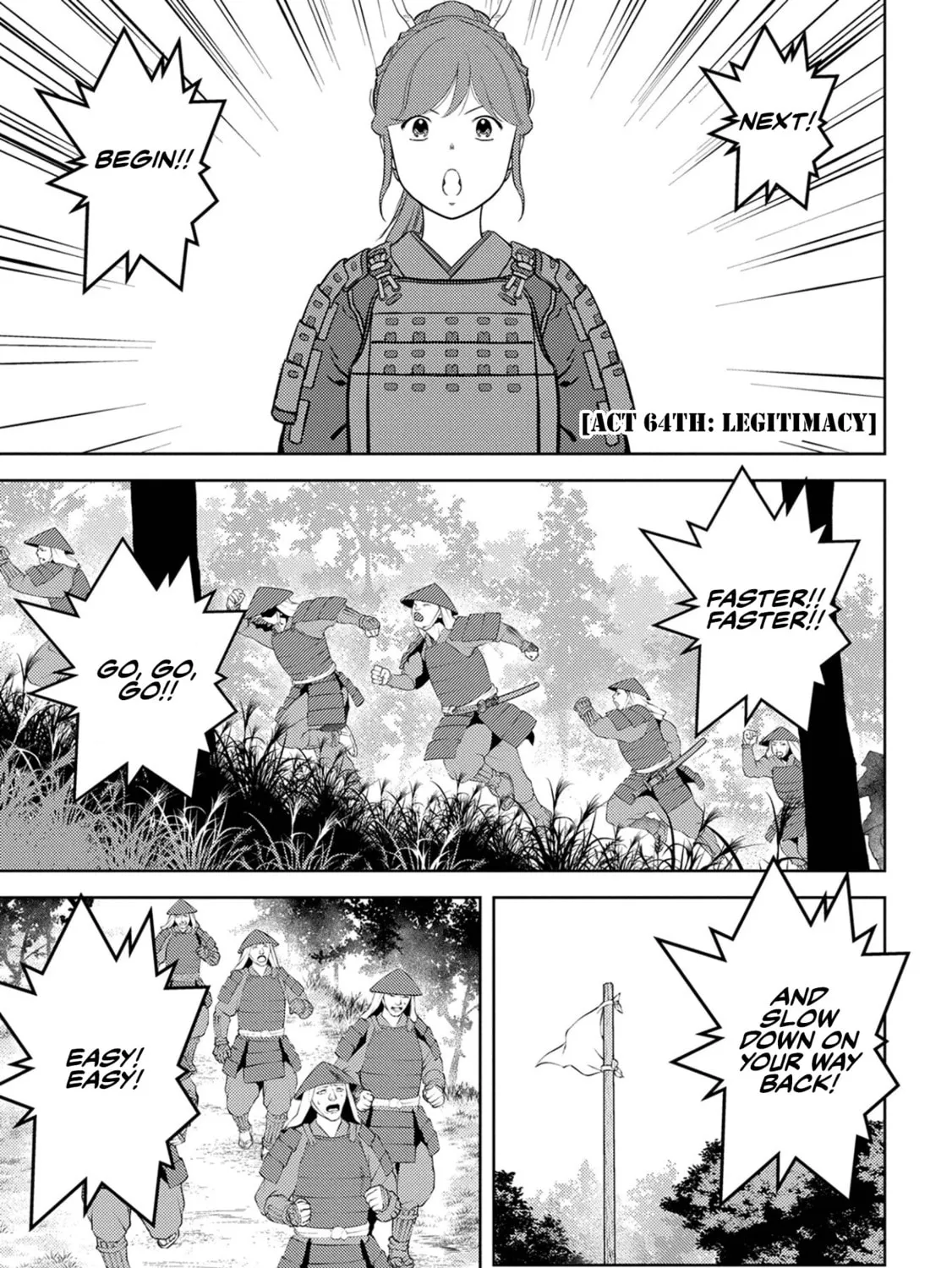 Sengoku Komachi Kuroutan: Noukou Giga Chapter 64 page 2 - 