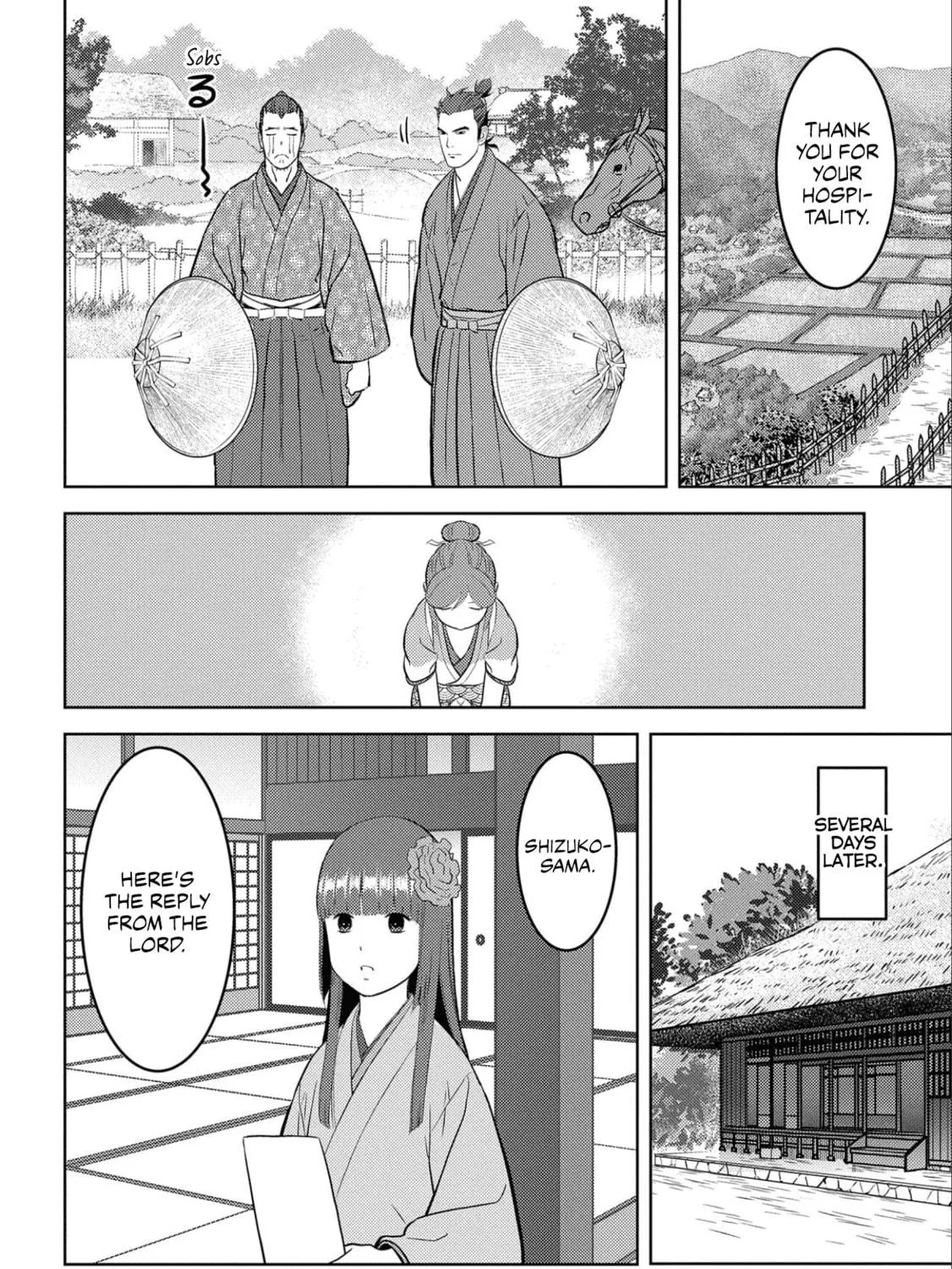 Sengoku Komachi Kuroutan: Noukou Giga Chapter 64 page 16 - 