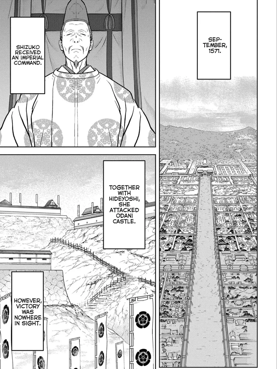Sengoku Komachi Kuroutan: Noukou Giga Chapter 64 page 26 - 