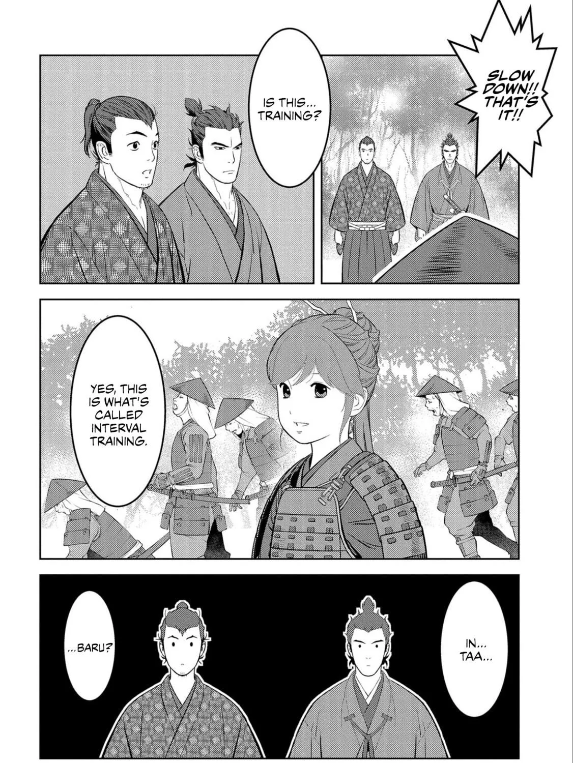 Sengoku Komachi Kuroutan: Noukou Giga Chapter 64 page 4 - 