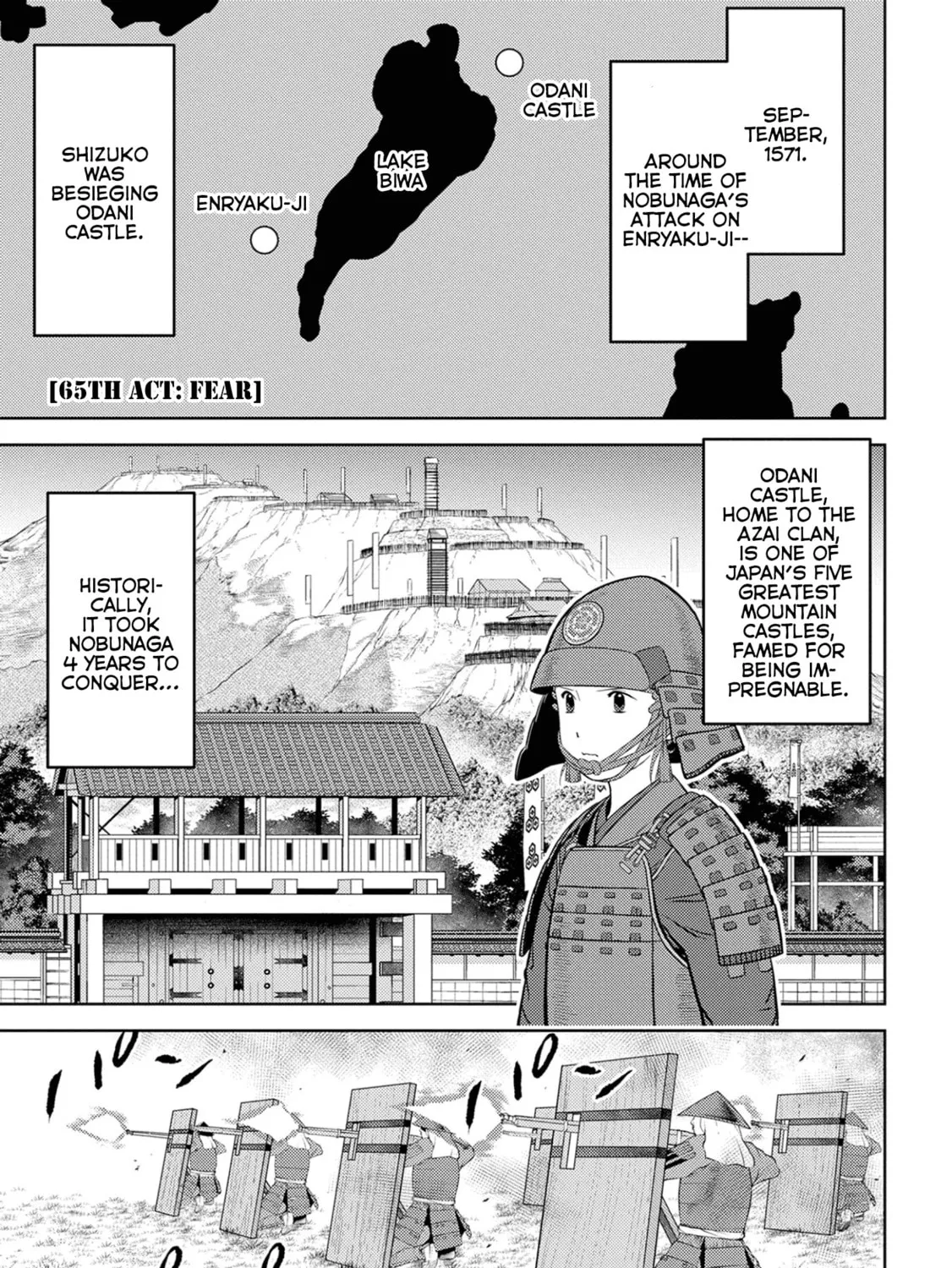 Sengoku Komachi Kuroutan: Noukou Giga Chapter 65 page 2 - 