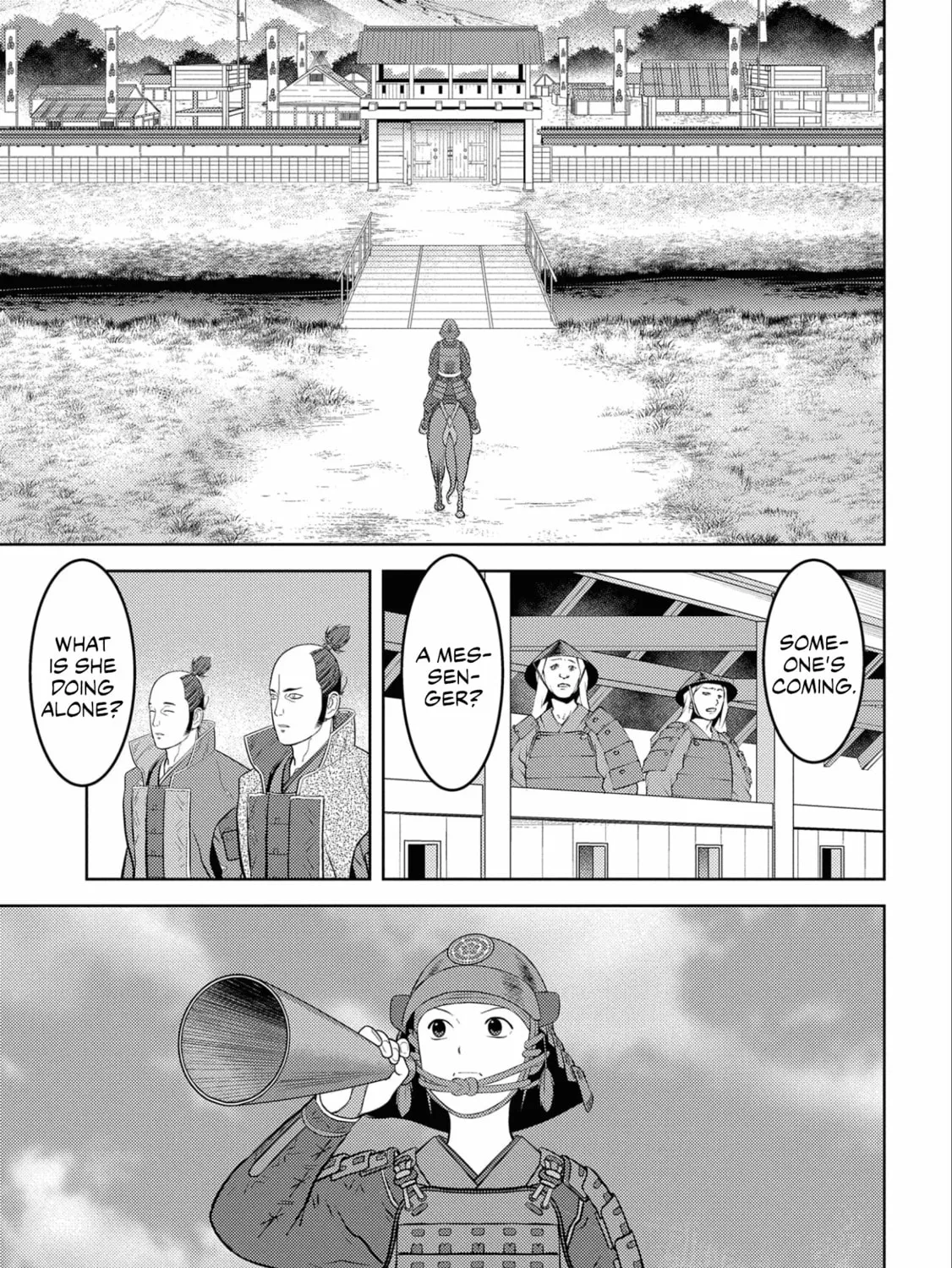 Sengoku Komachi Kuroutan: Noukou Giga Chapter 65 page 14 - 