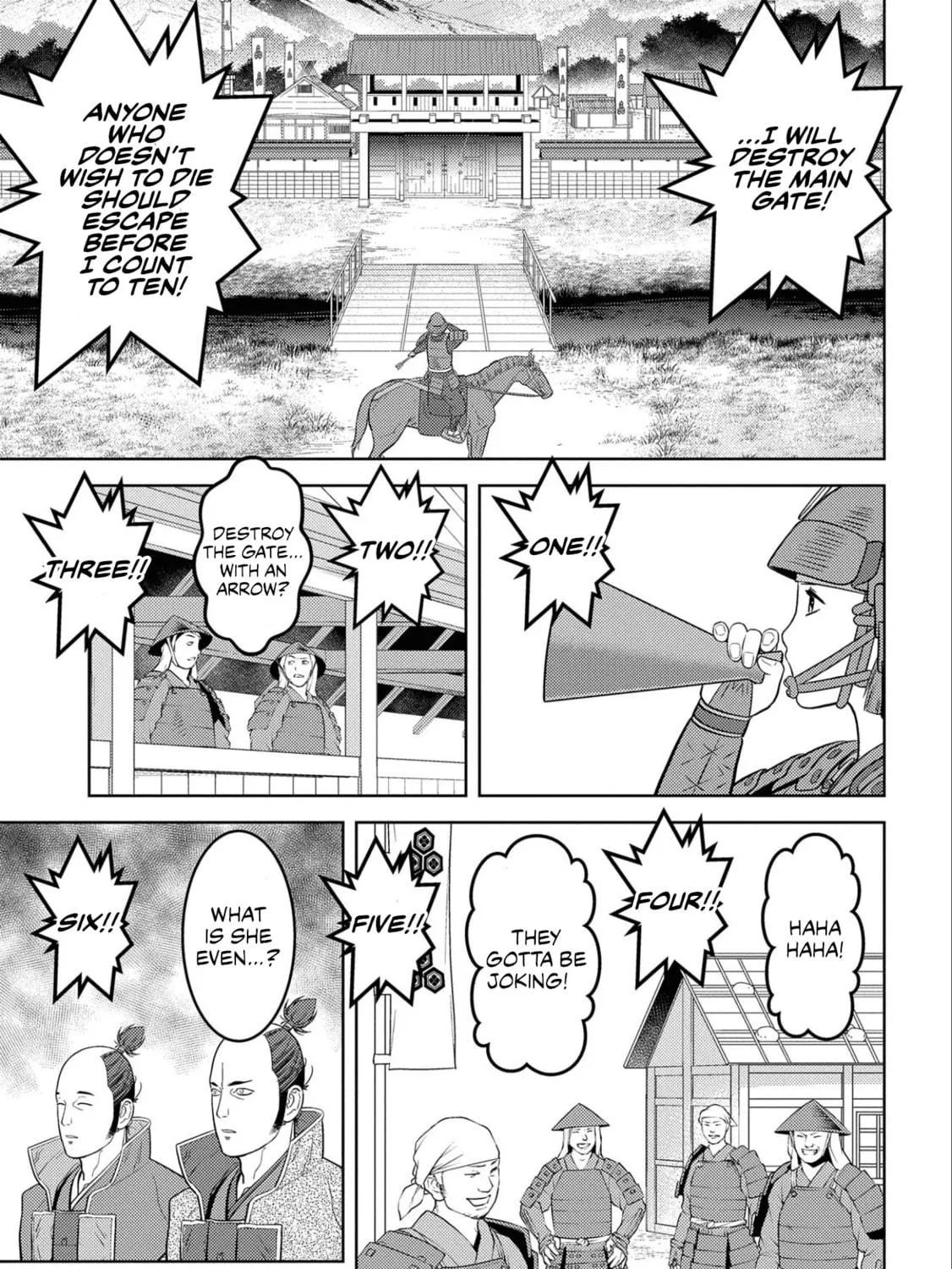 Sengoku Komachi Kuroutan: Noukou Giga Chapter 65 page 18 - 