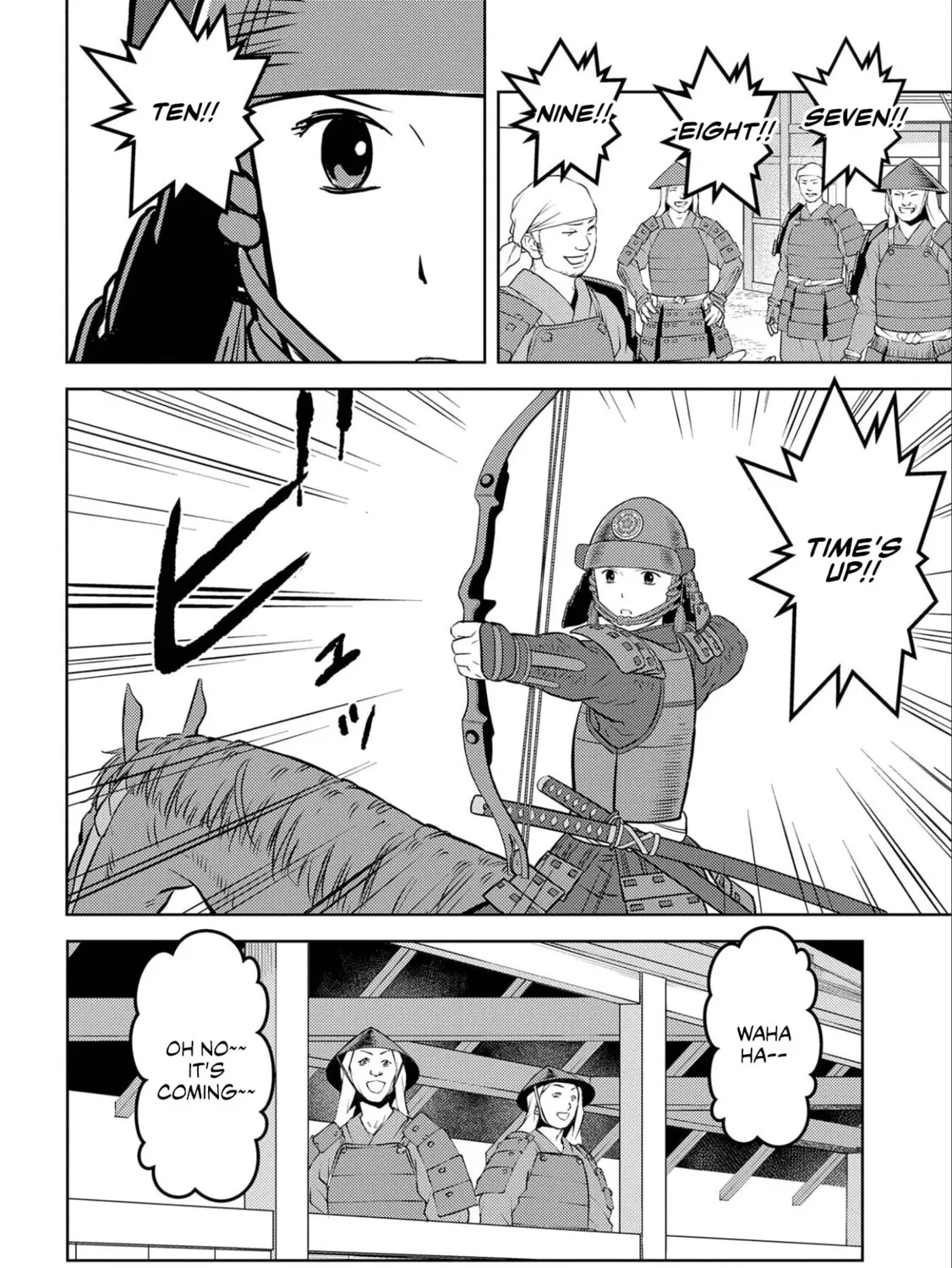Sengoku Komachi Kuroutan: Noukou Giga Chapter 65 page 20 - 