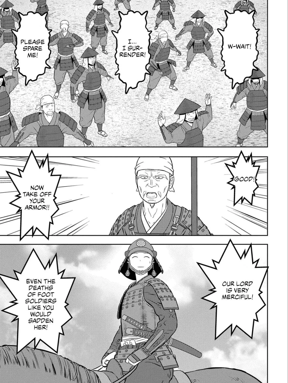 Sengoku Komachi Kuroutan: Noukou Giga Chapter 65 page 34 - 