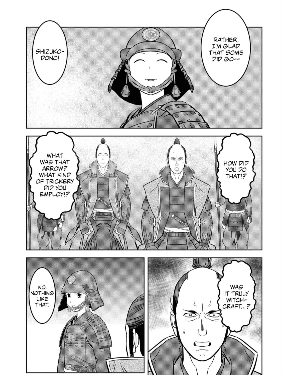 Sengoku Komachi Kuroutan: Noukou Giga Chapter 65 page 38 - 