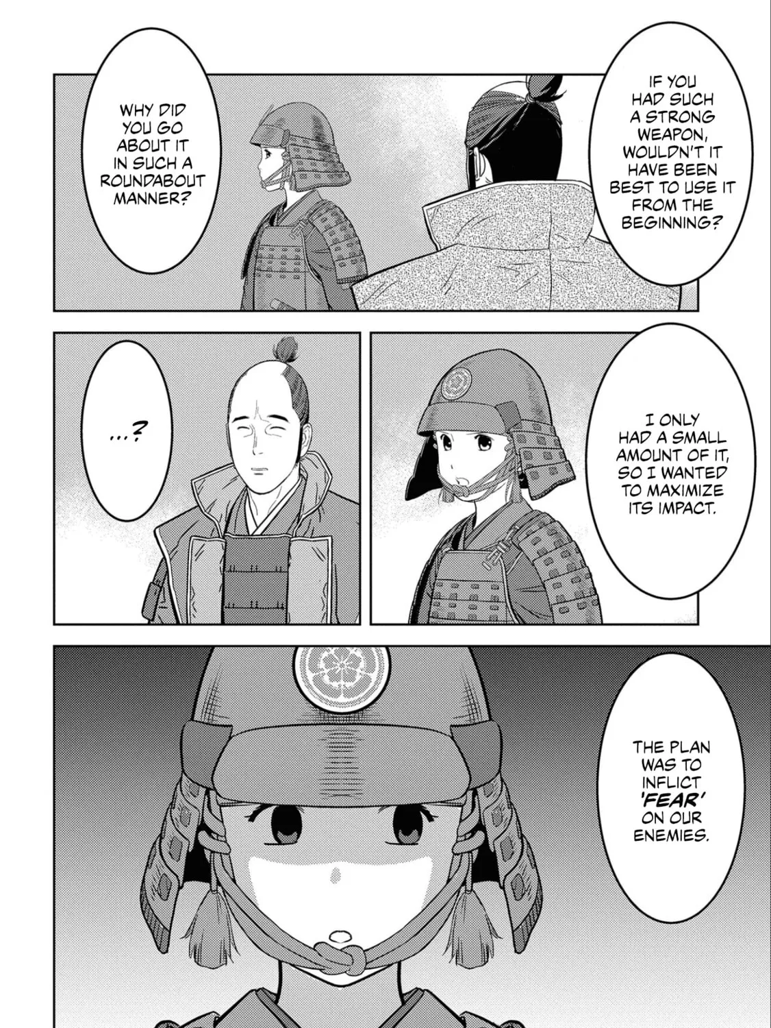 Sengoku Komachi Kuroutan: Noukou Giga Chapter 65 page 44 - 