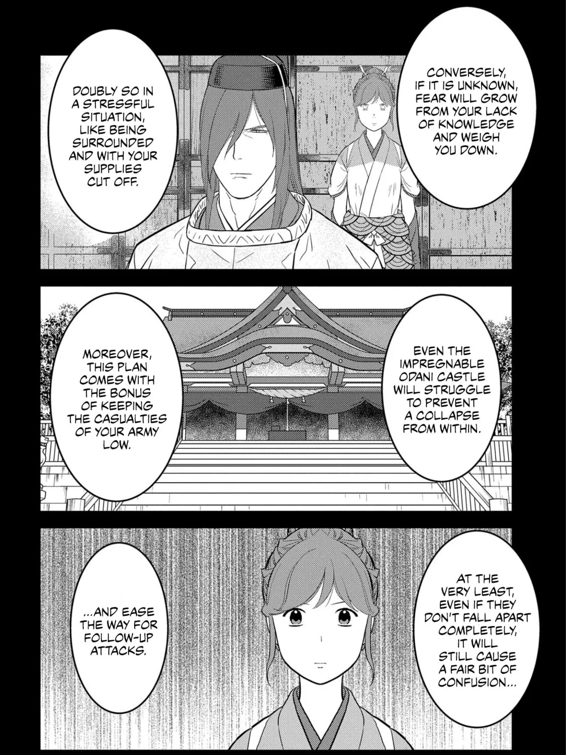 Sengoku Komachi Kuroutan: Noukou Giga Chapter 65 page 56 - 