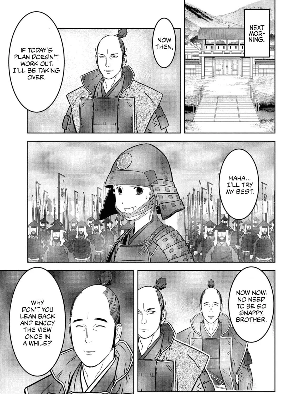 Sengoku Komachi Kuroutan: Noukou Giga Chapter 65 page 10 - 