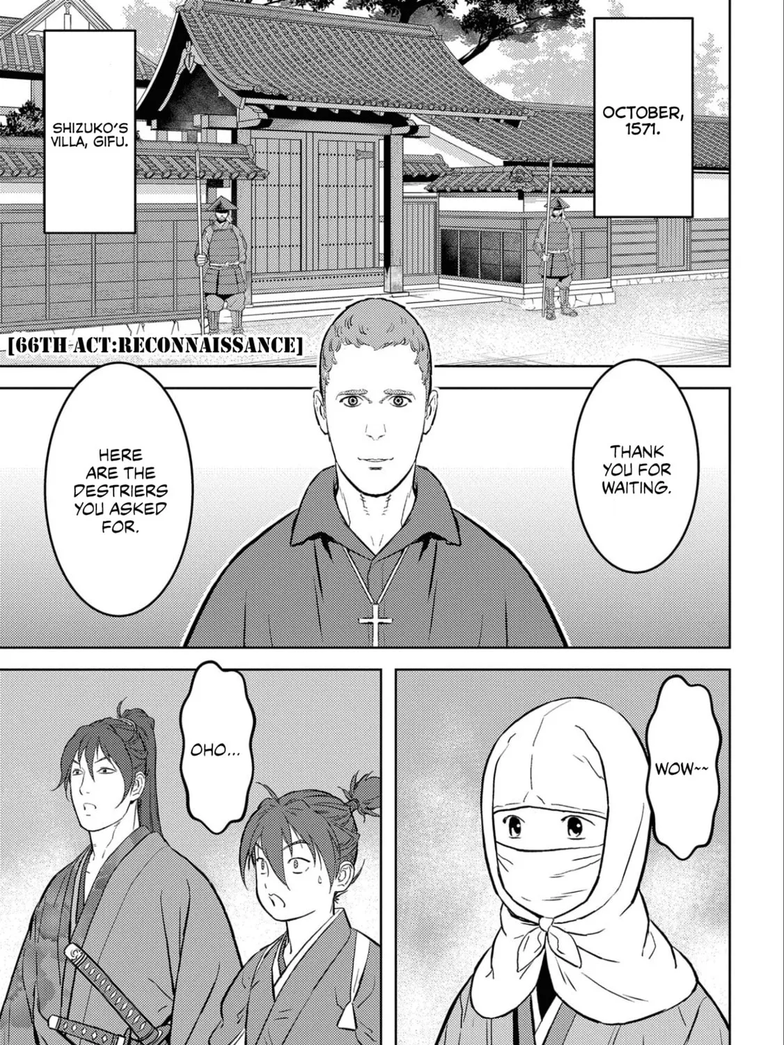 Sengoku Komachi Kuroutan: Noukou Giga Chapter 66 page 12 - 