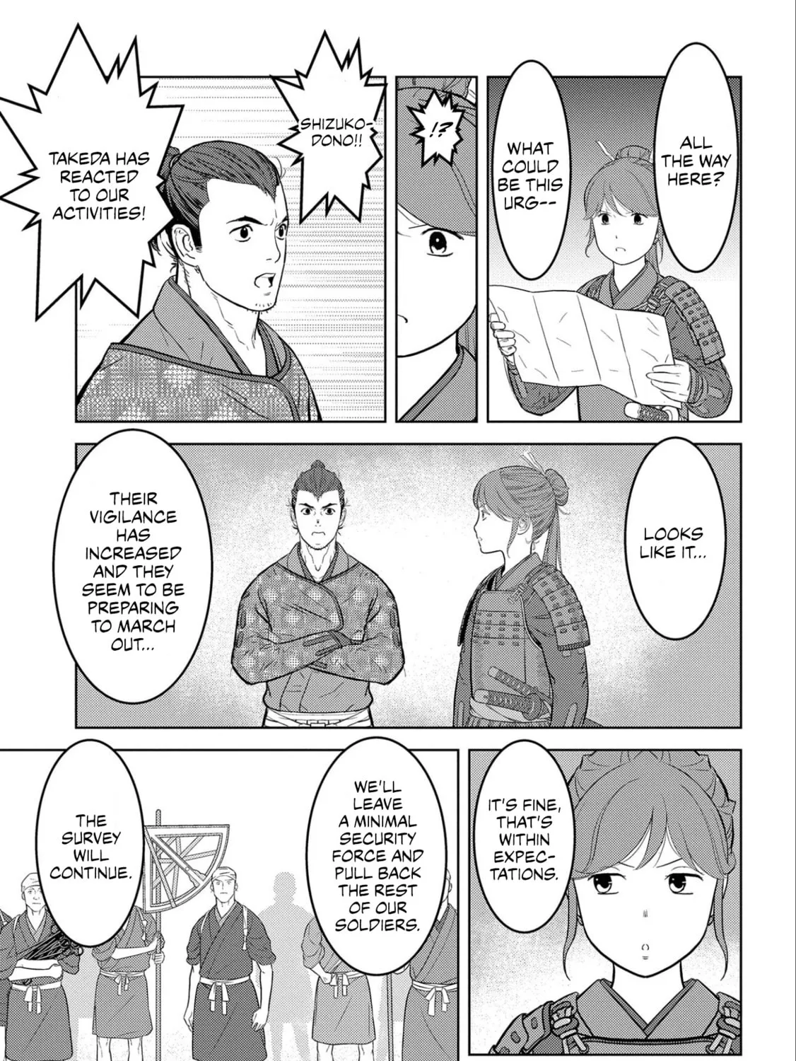 Sengoku Komachi Kuroutan: Noukou Giga Chapter 66 page 60 - 