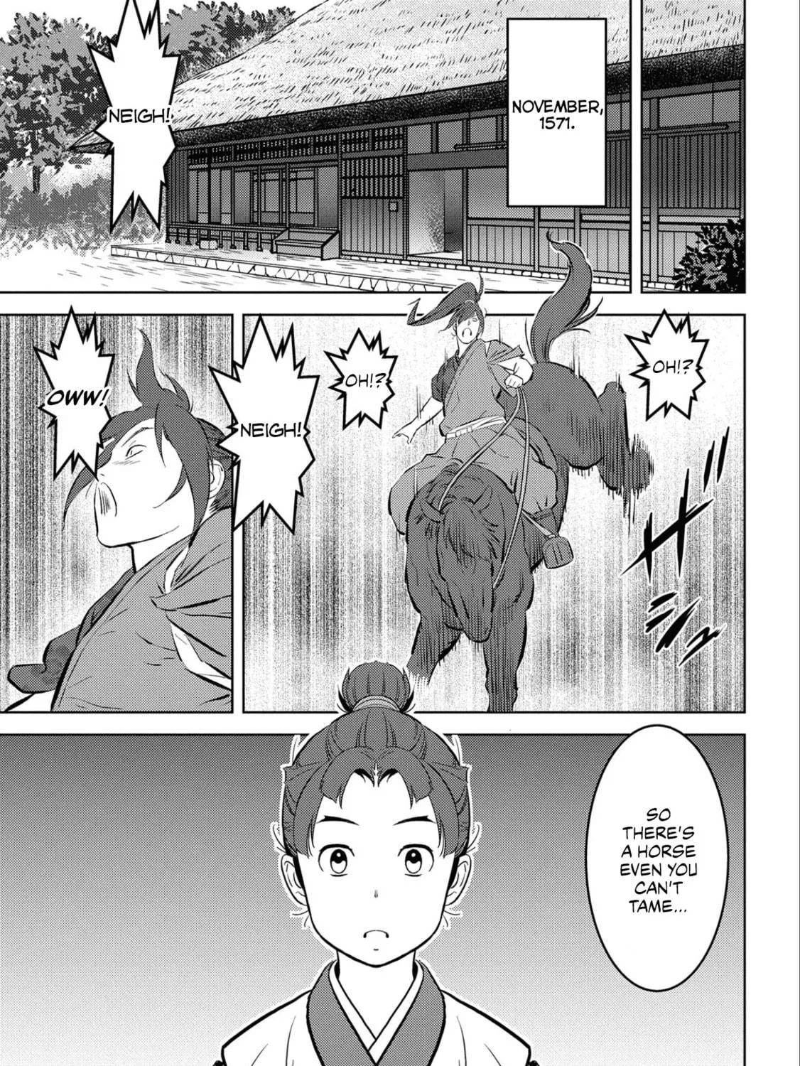 Sengoku Komachi Kuroutan: Noukou Giga Chapter 66 page 64 - 