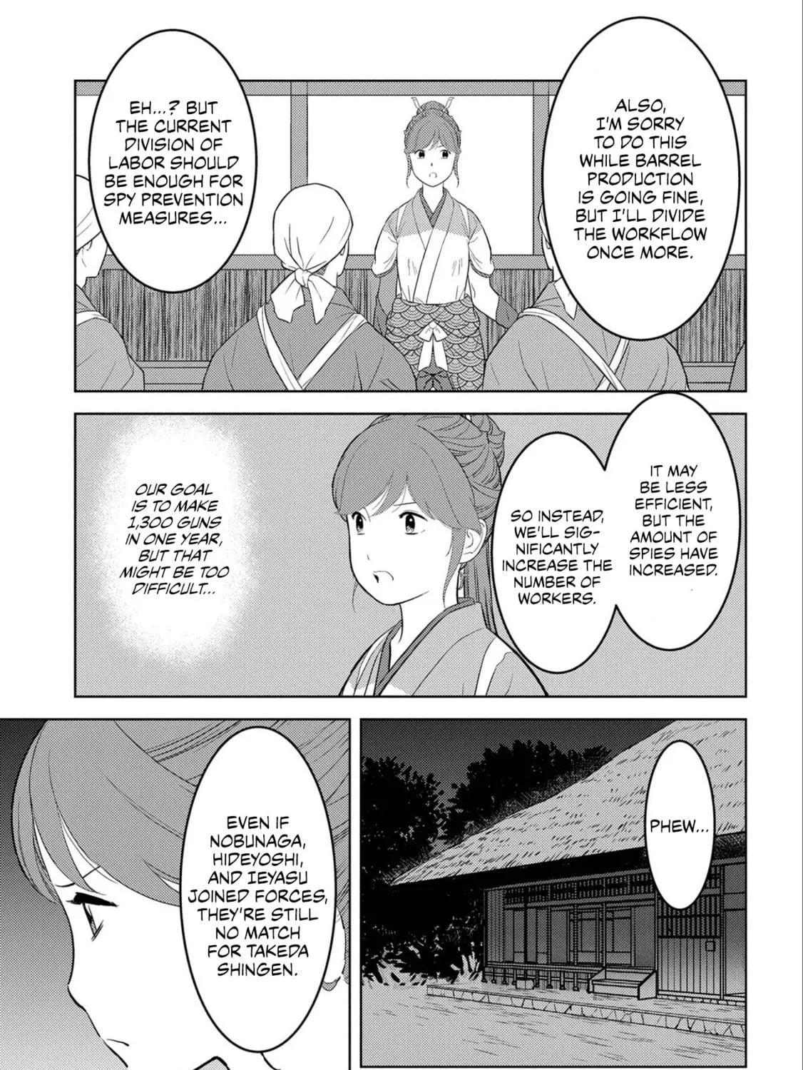 Sengoku Komachi Kuroutan: Noukou Giga Chapter 67 page 52 - 