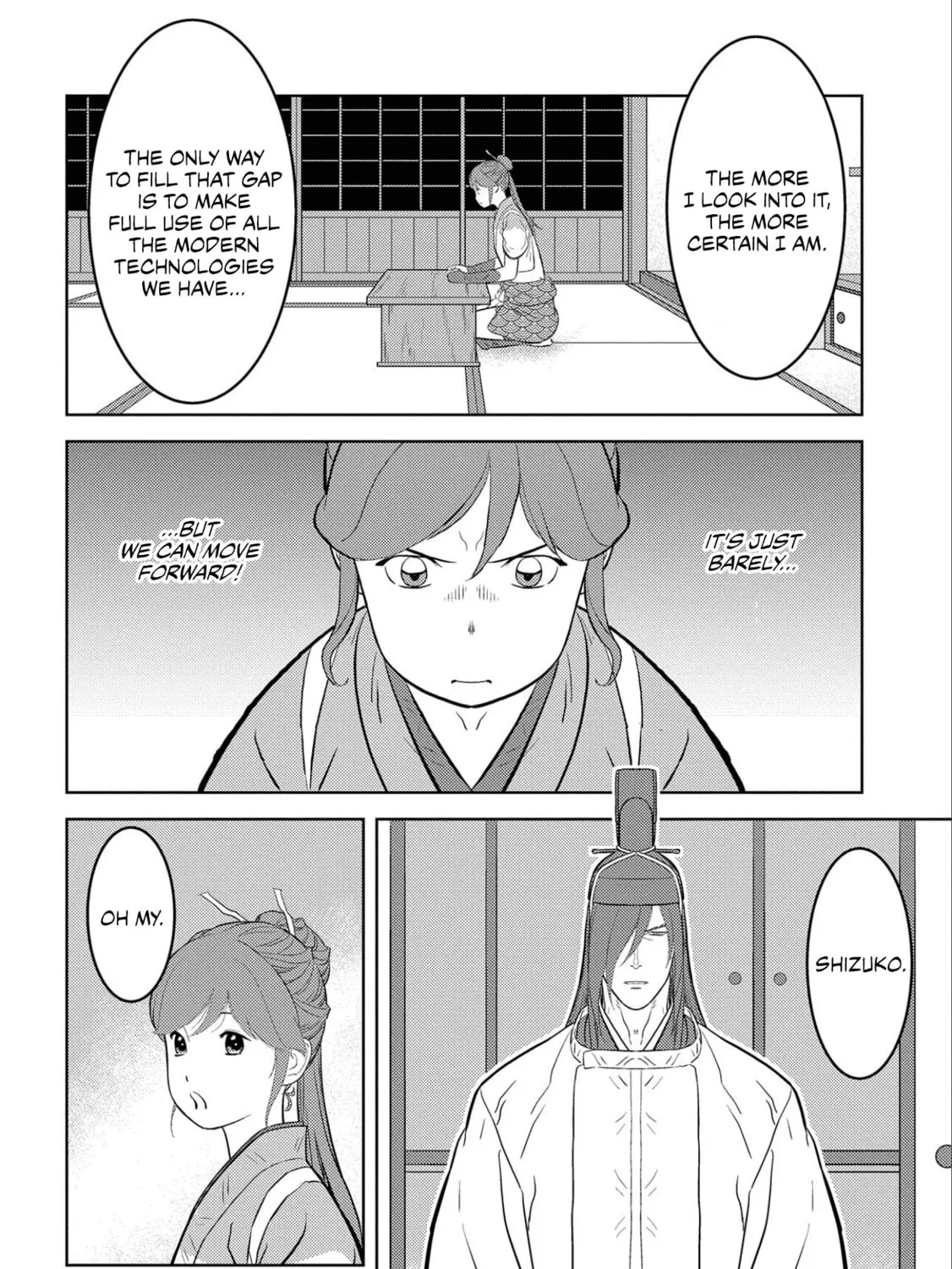Sengoku Komachi Kuroutan: Noukou Giga Chapter 67 page 54 - 