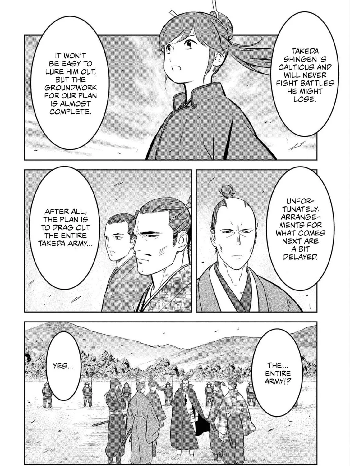 Sengoku Komachi Kuroutan: Noukou Giga Chapter 67 page 8 - 