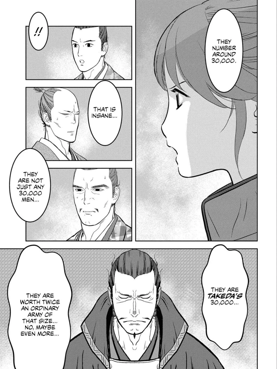 Sengoku Komachi Kuroutan: Noukou Giga Chapter 67 page 10 - 