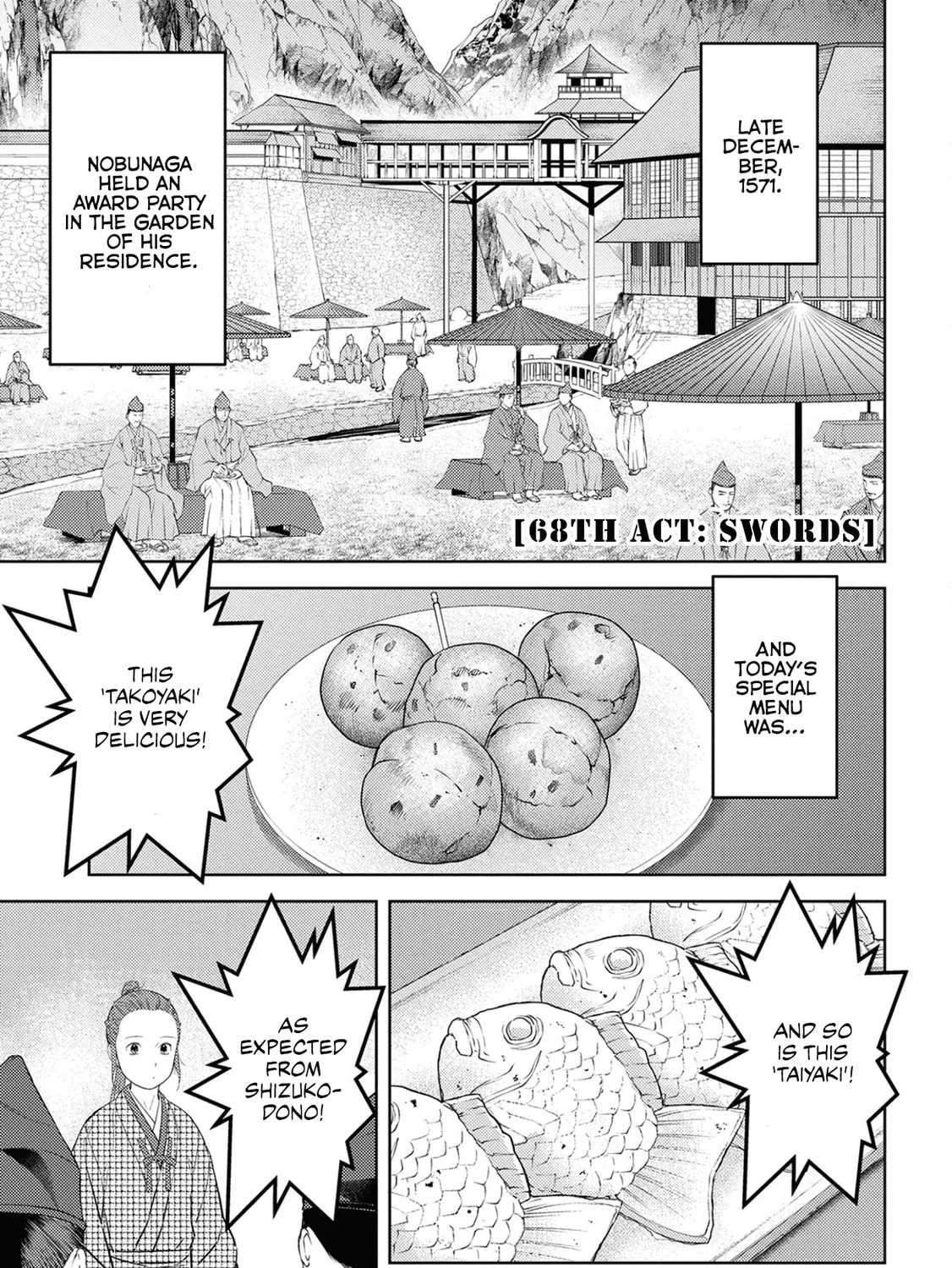 Sengoku Komachi Kuroutan: Noukou Giga Chapter 68 page 2 - 