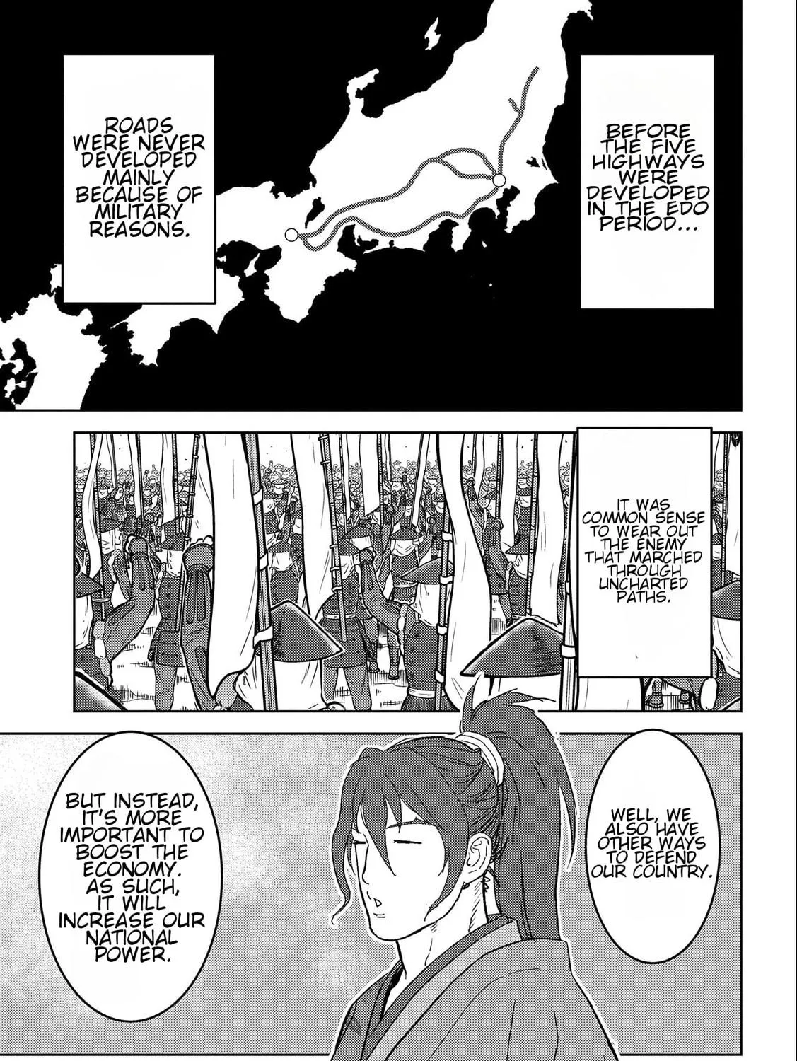Sengoku Komachi Kuroutan: Noukou Giga Chapter 70 page 49 - 