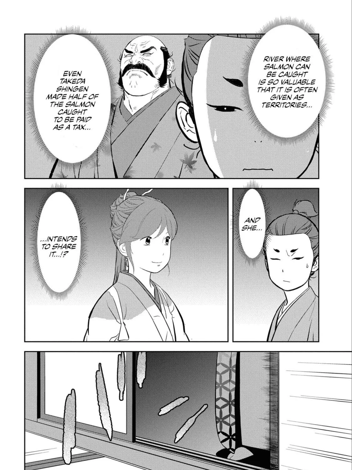 Sengoku Komachi Kuroutan: Noukou Giga Chapter 71 page 34 - 