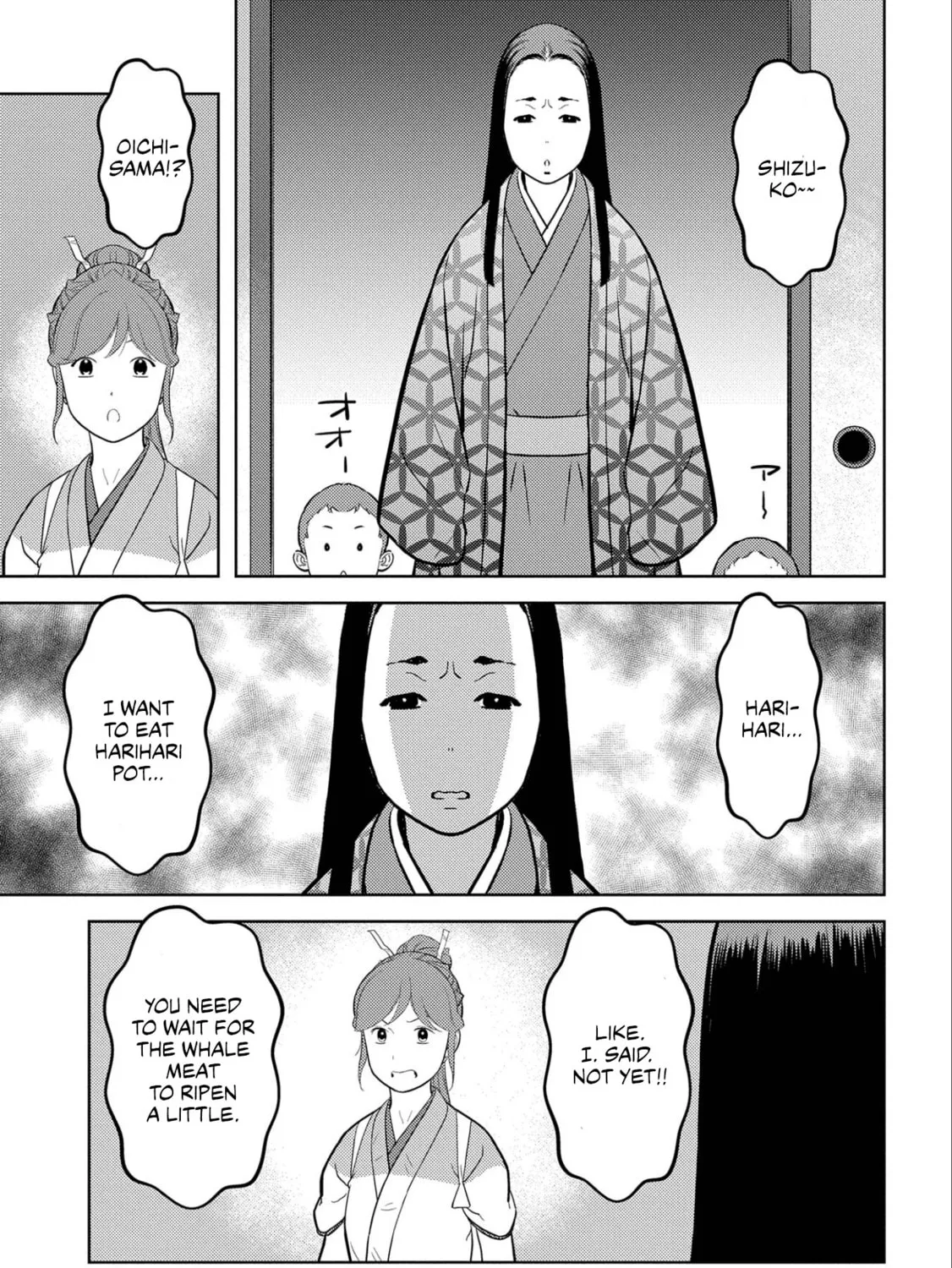 Sengoku Komachi Kuroutan: Noukou Giga Chapter 71 page 36 - 
