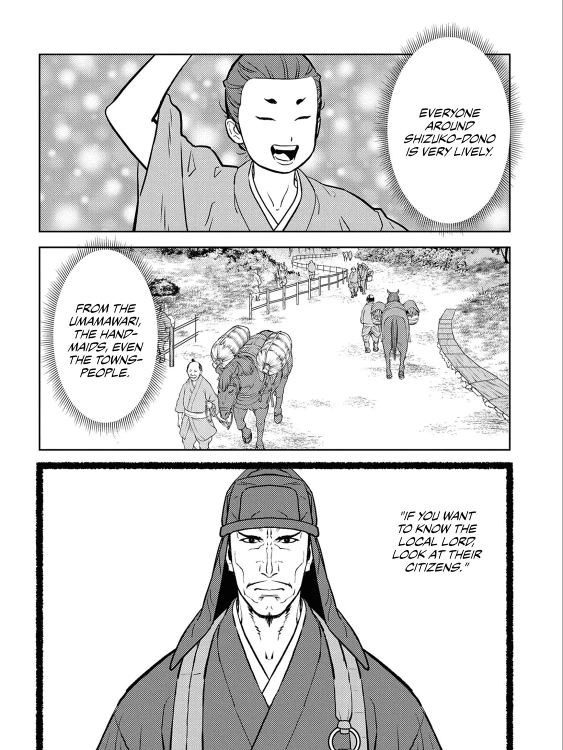 Sengoku Komachi Kuroutan: Noukou Giga Chapter 71 page 66 - 