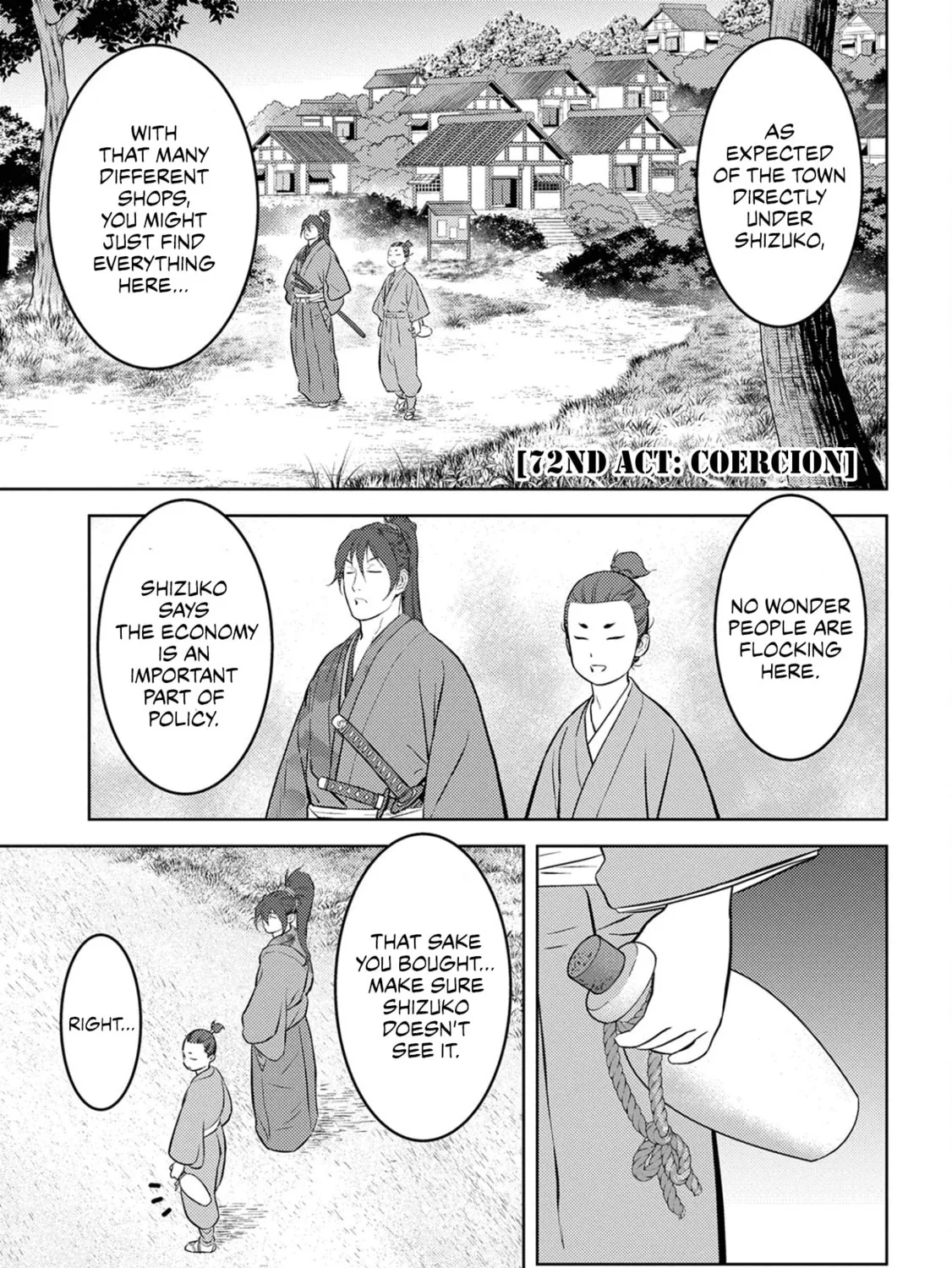 Sengoku Komachi Kuroutan: Noukou Giga Chapter 72 page 2 - 