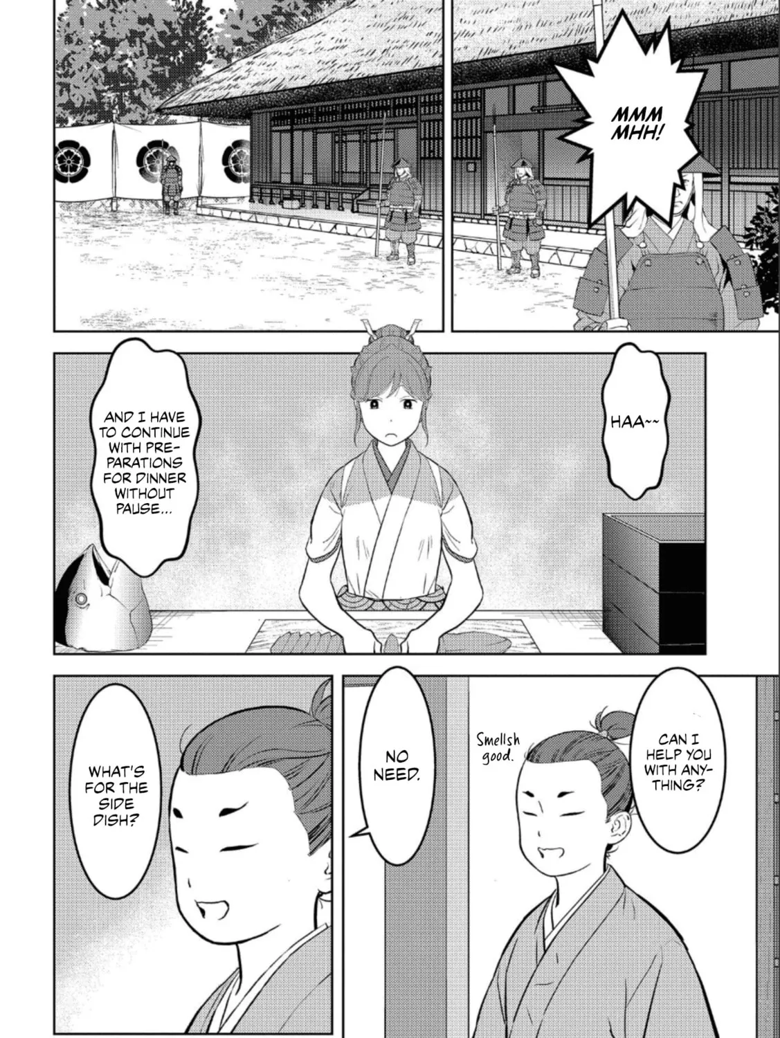 Sengoku Komachi Kuroutan: Noukou Giga Chapter 72 page 36 - 