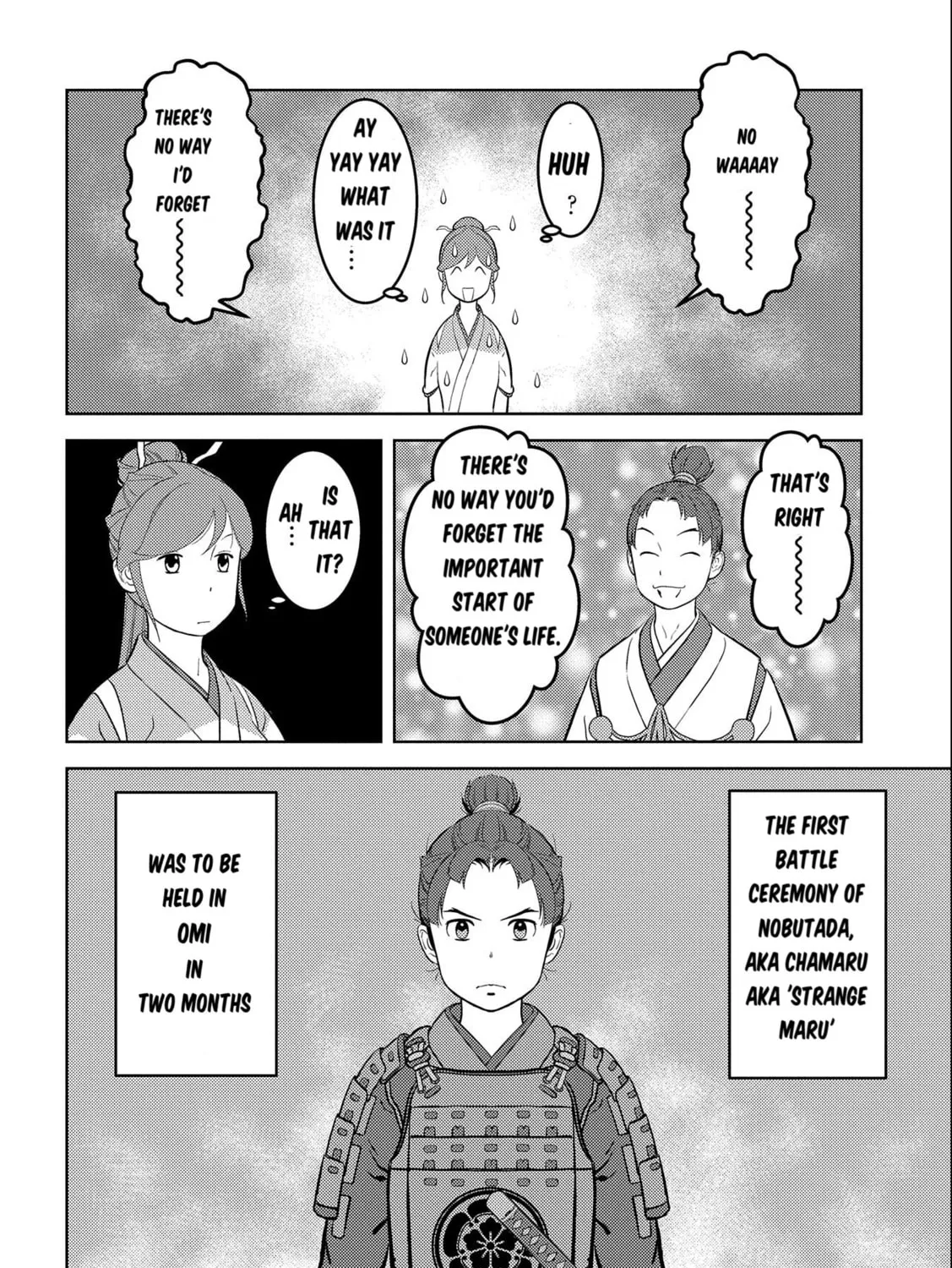 Sengoku Komachi Kuroutan: Noukou Giga Chapter 73 page 12 - 