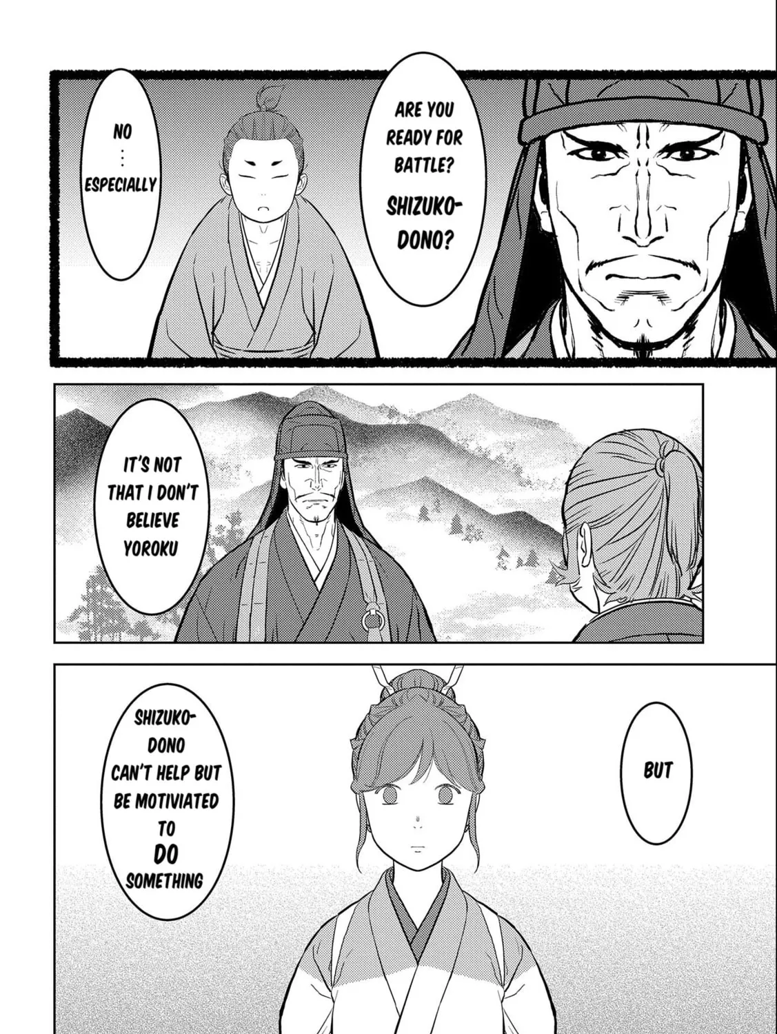 Sengoku Komachi Kuroutan: Noukou Giga Chapter 73 page 36 - 