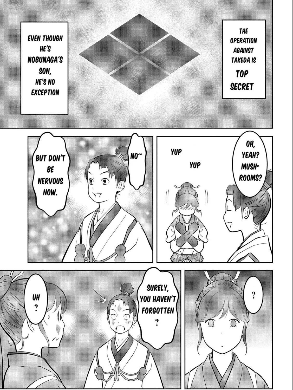 Sengoku Komachi Kuroutan: Noukou Giga Chapter 73 page 10 - 