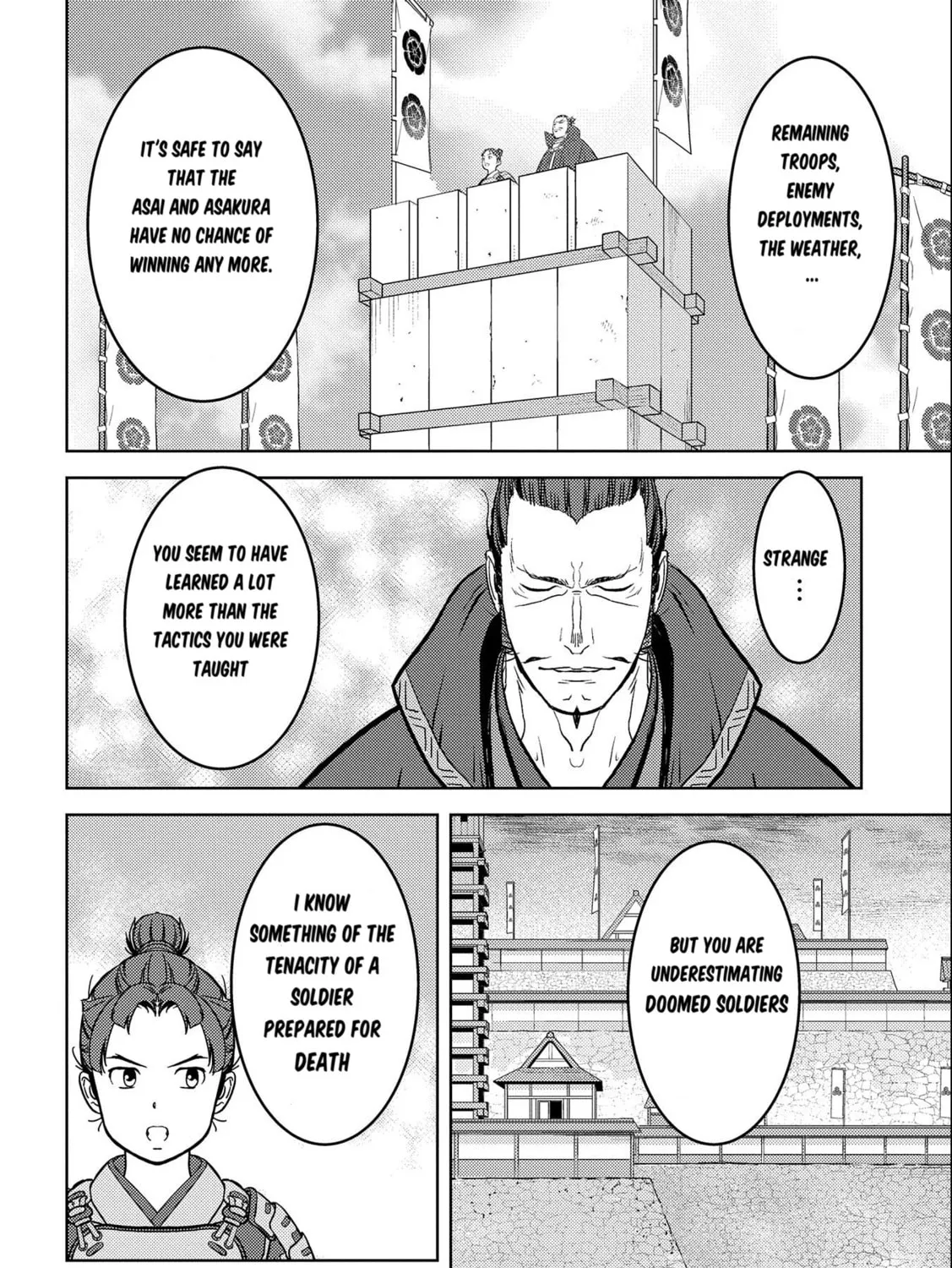 Sengoku Komachi Kuroutan: Noukou Giga Chapter 75 page 32 - 