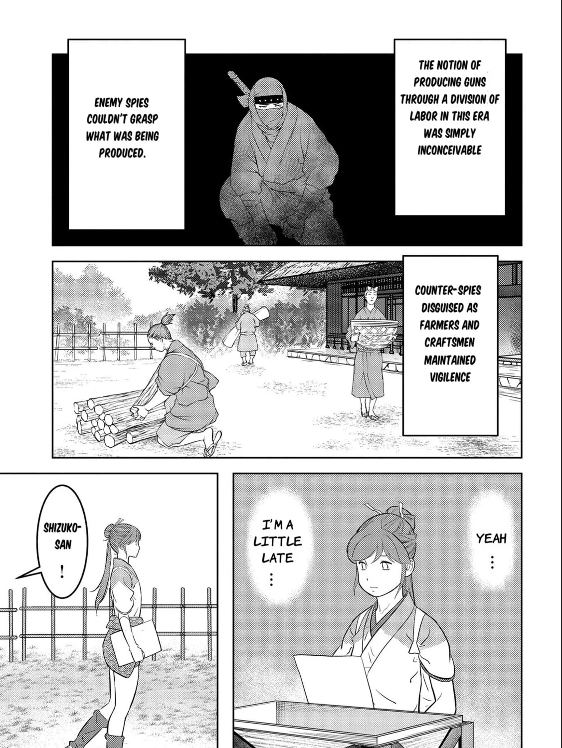 Sengoku Komachi Kuroutan: Noukou Giga Chapter 75 page 42 - 