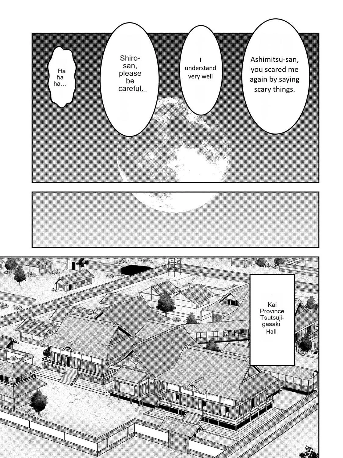 Sengoku Komachi Kuroutan: Noukou Giga Chapter 77 page 34 - 