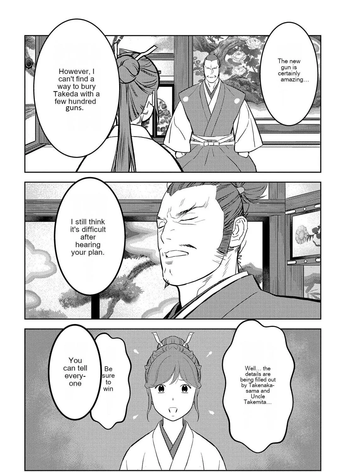 Sengoku Komachi Kuroutan: Noukou Giga Chapter 77 page 52 - 