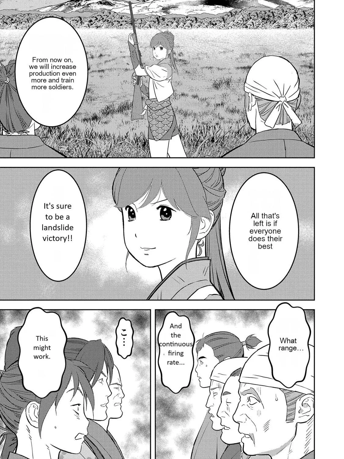 Sengoku Komachi Kuroutan: Noukou Giga Chapter 79 page 35 - 