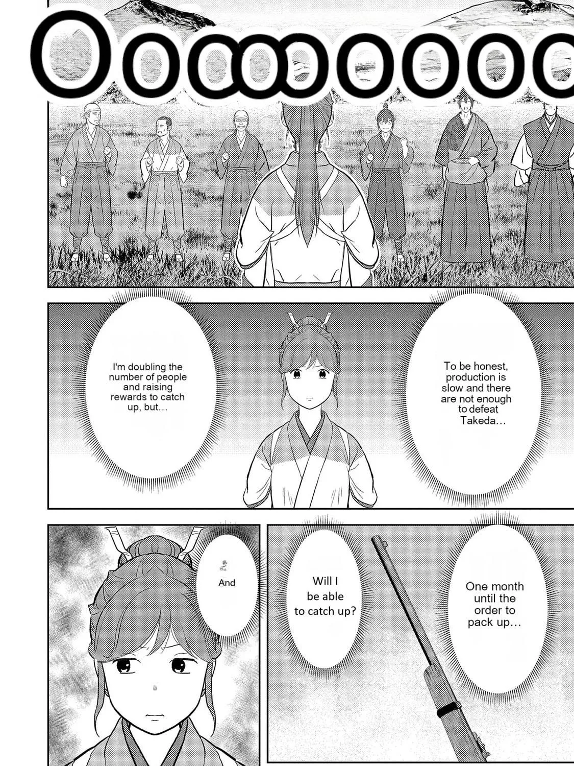 Sengoku Komachi Kuroutan: Noukou Giga Chapter 79 page 37 - 