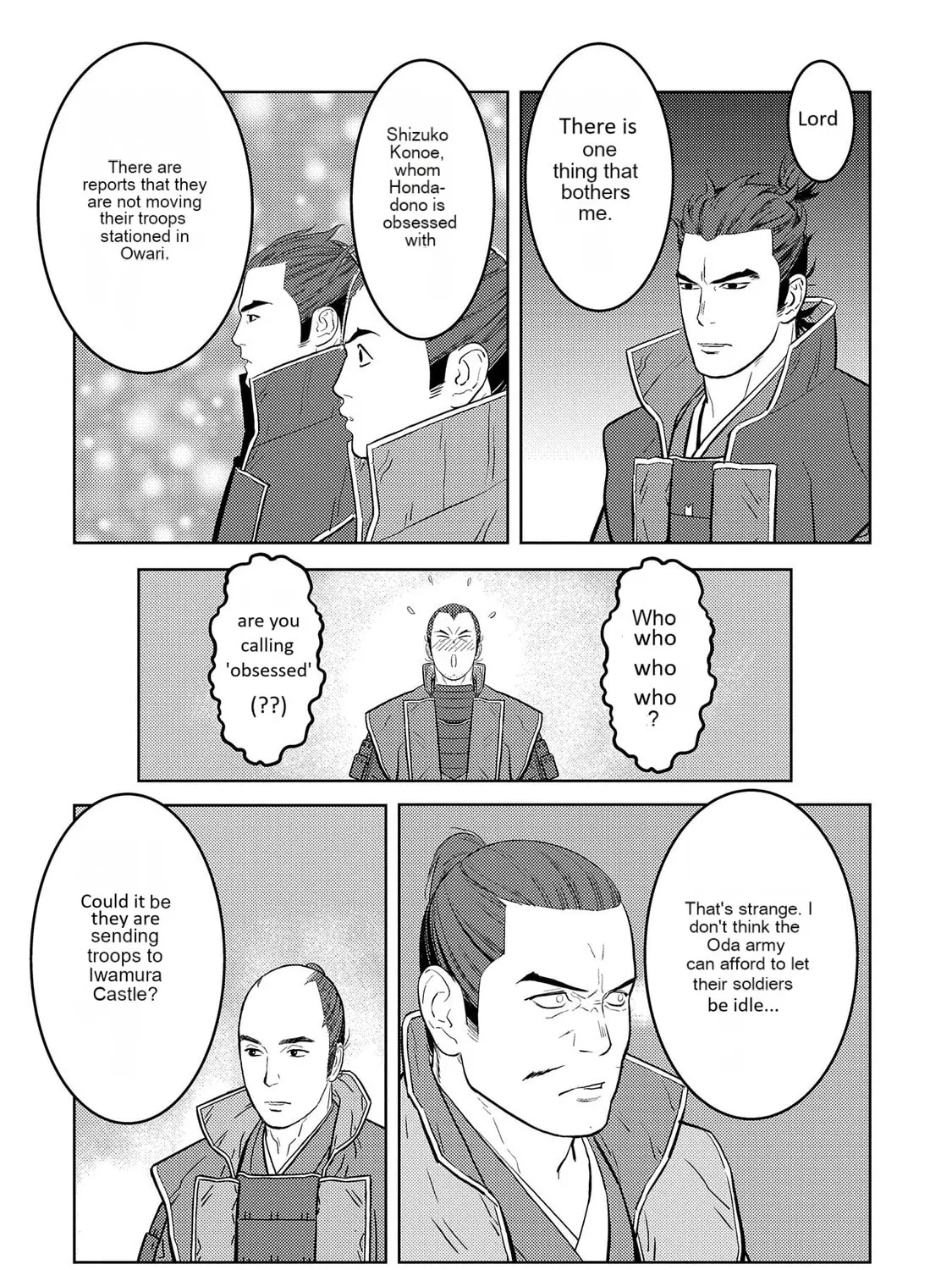 Sengoku Komachi Kuroutan: Noukou Giga Chapter 79 page 47 - 