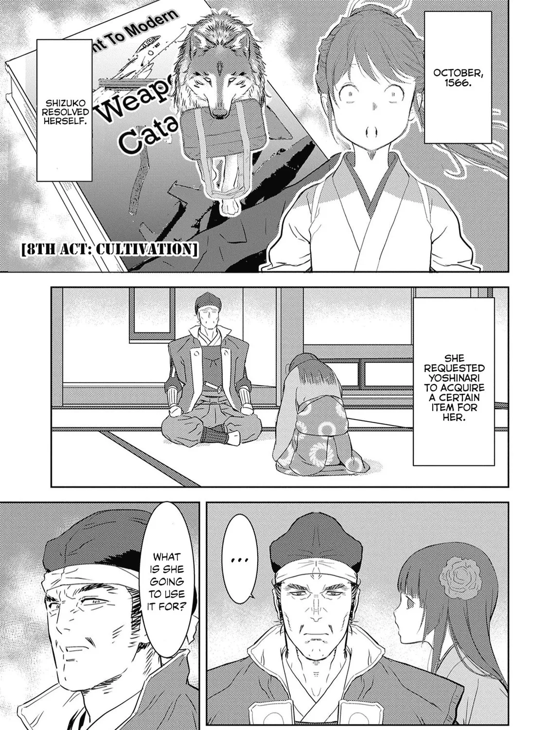 Sengoku Komachi Kuroutan: Noukou Giga Chapter 8 page 2 - 