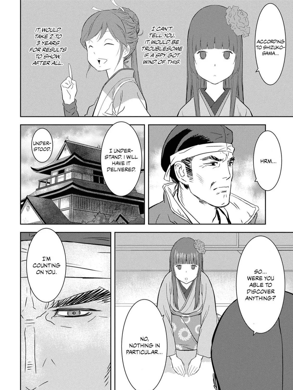 Sengoku Komachi Kuroutan: Noukou Giga Chapter 8 page 4 - 