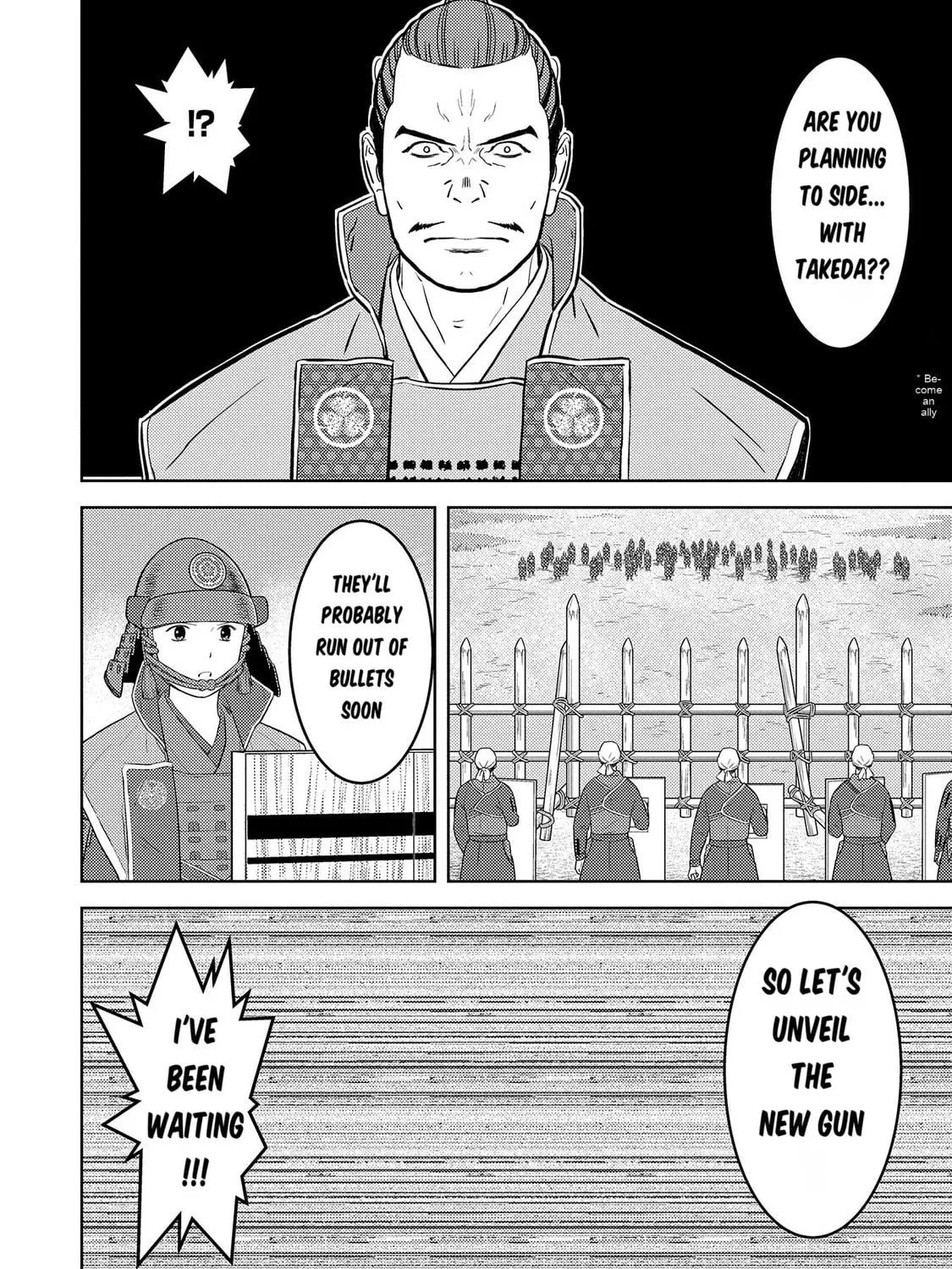 Sengoku Komachi Kuroutan: Noukou Giga Chapter 81 page 40 - 