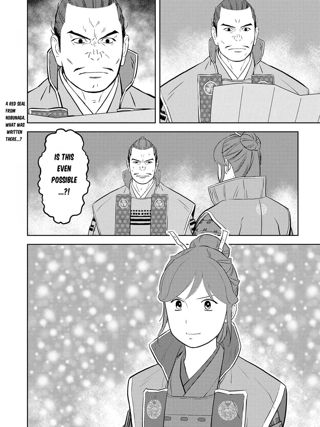 Sengoku Komachi Kuroutan: Noukou Giga Chapter 81 page 56 - 