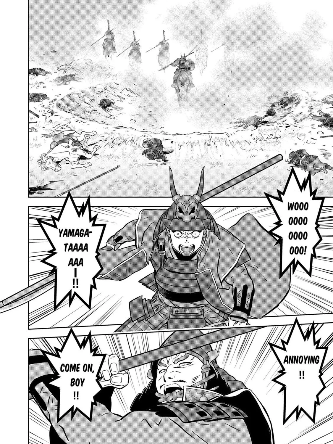 Sengoku Komachi Kuroutan: Noukou Giga Chapter 83 page 37 - 
