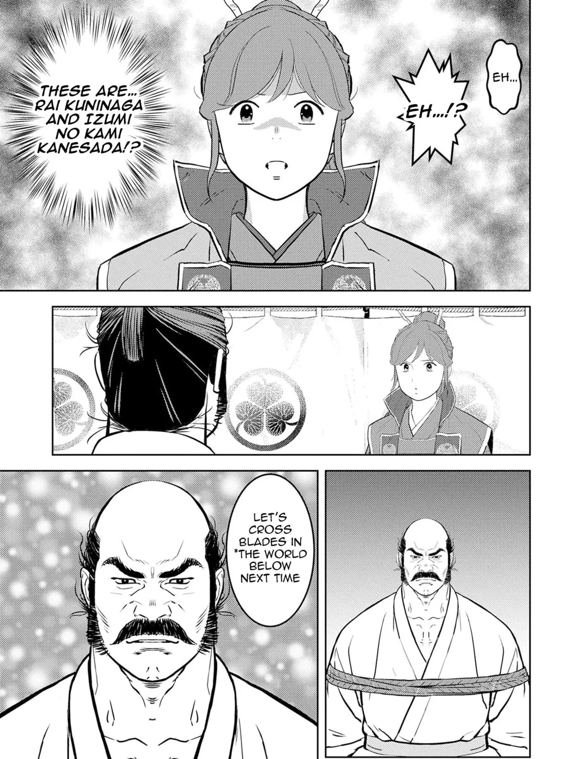 Sengoku Komachi Kuroutan: Noukou Giga Chapter 86 page 56 - 