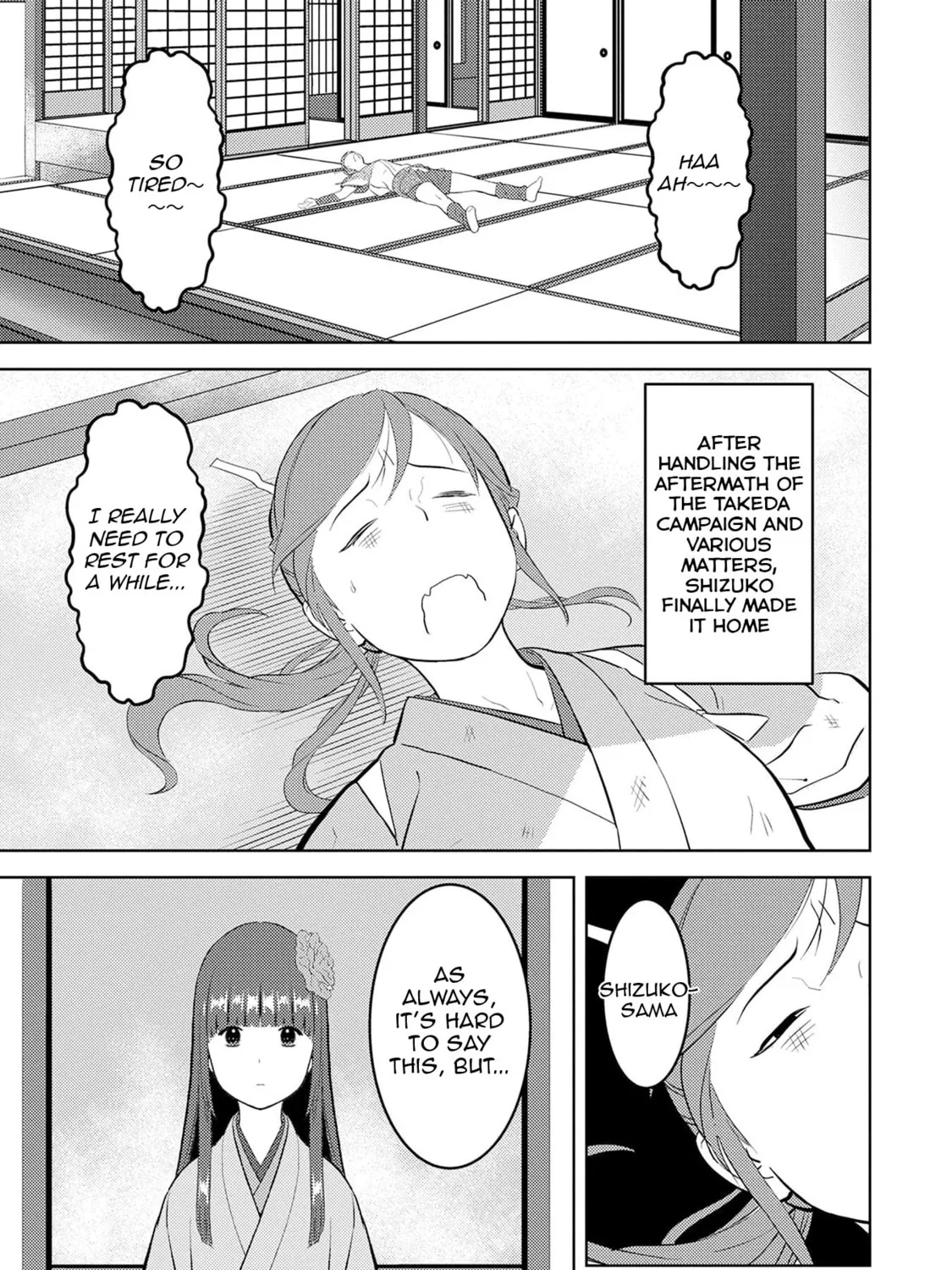 Sengoku Komachi Kuroutan: Noukou Giga Chapter 87 page 50 - 