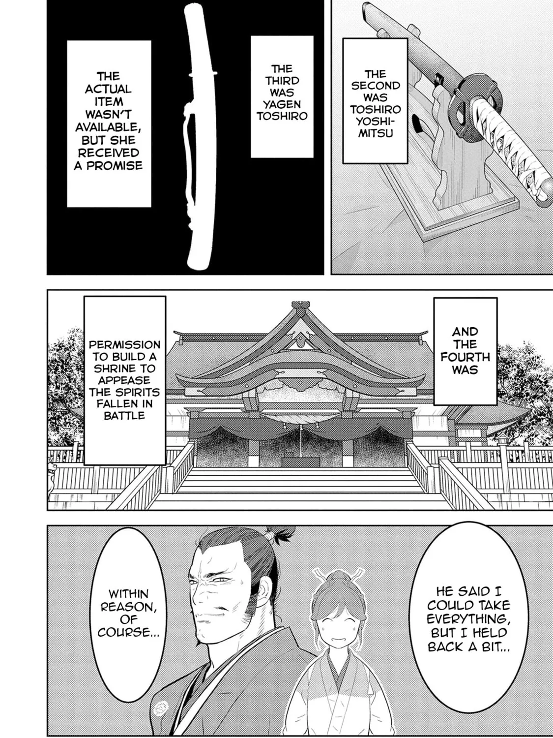 Sengoku Komachi Kuroutan: Noukou Giga Chapter 88 page 32 - 