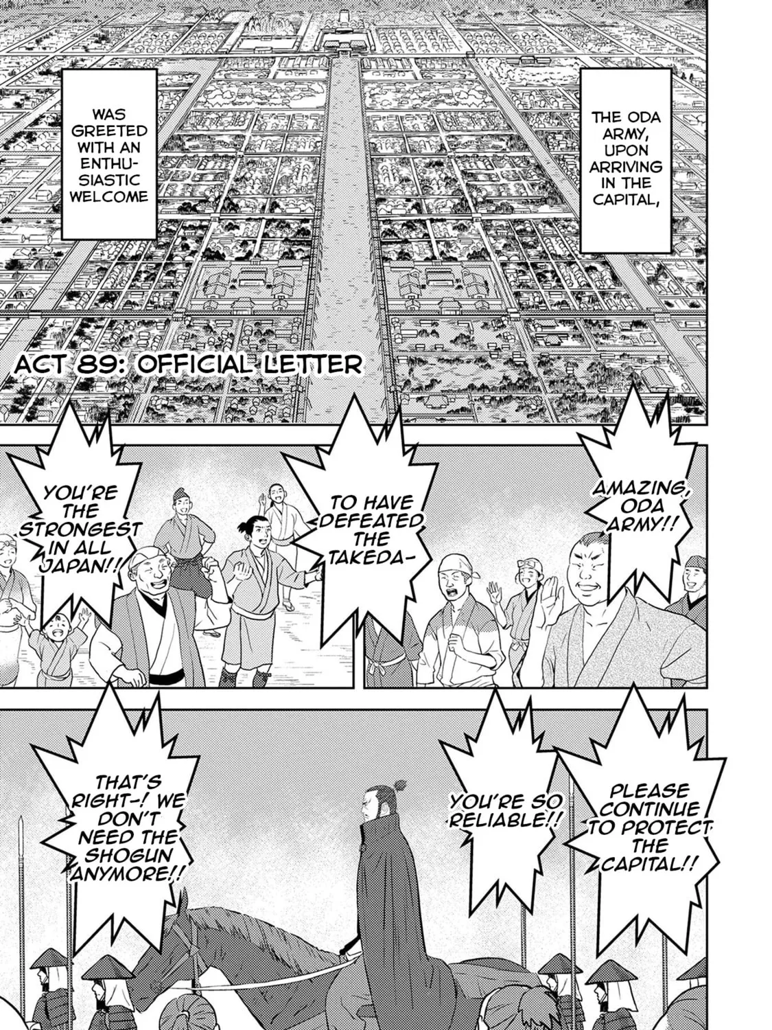Sengoku Komachi Kuroutan: Noukou Giga Chapter 89 page 2 - 