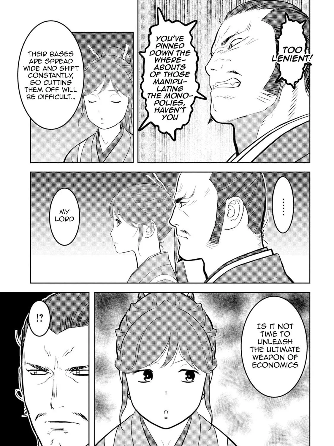 Sengoku Komachi Kuroutan: Noukou Giga Chapter 89 page 34 - 