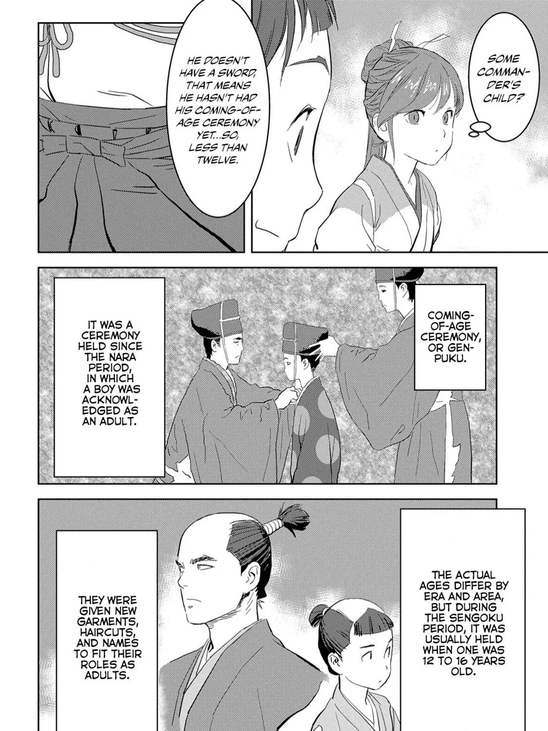 Sengoku Komachi Kuroutan: Noukou Giga Chapter 9 page 52 - 
