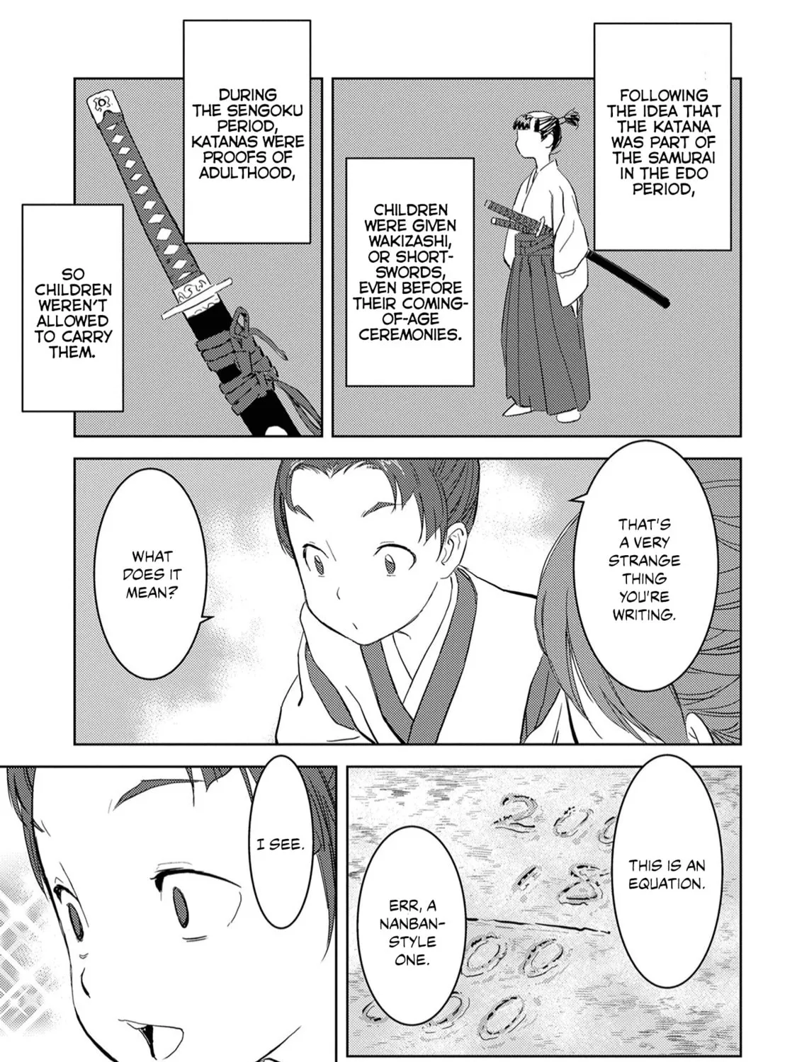 Sengoku Komachi Kuroutan: Noukou Giga Chapter 9 page 54 - 